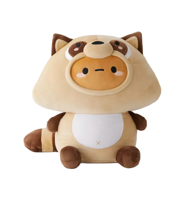 Raccoon Tayto Mochi Plush Smoko Plush