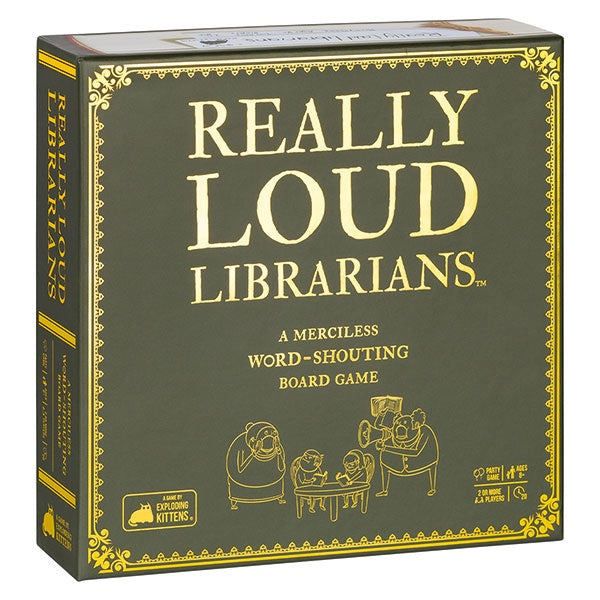 Really Loud Librarians Exploding Kittens Games Board Games