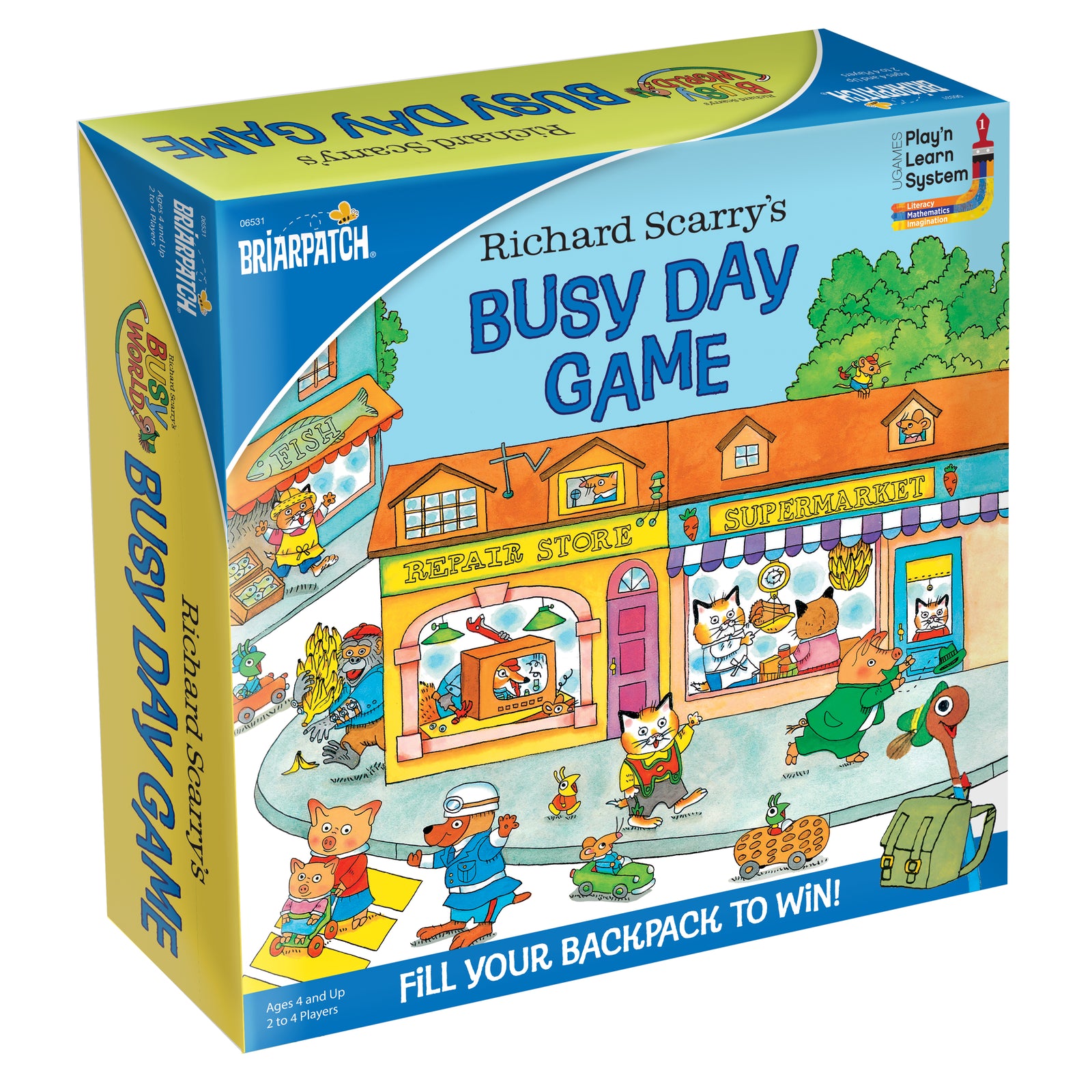 Richard Scarry's Busy Day Game University Games Board Games
