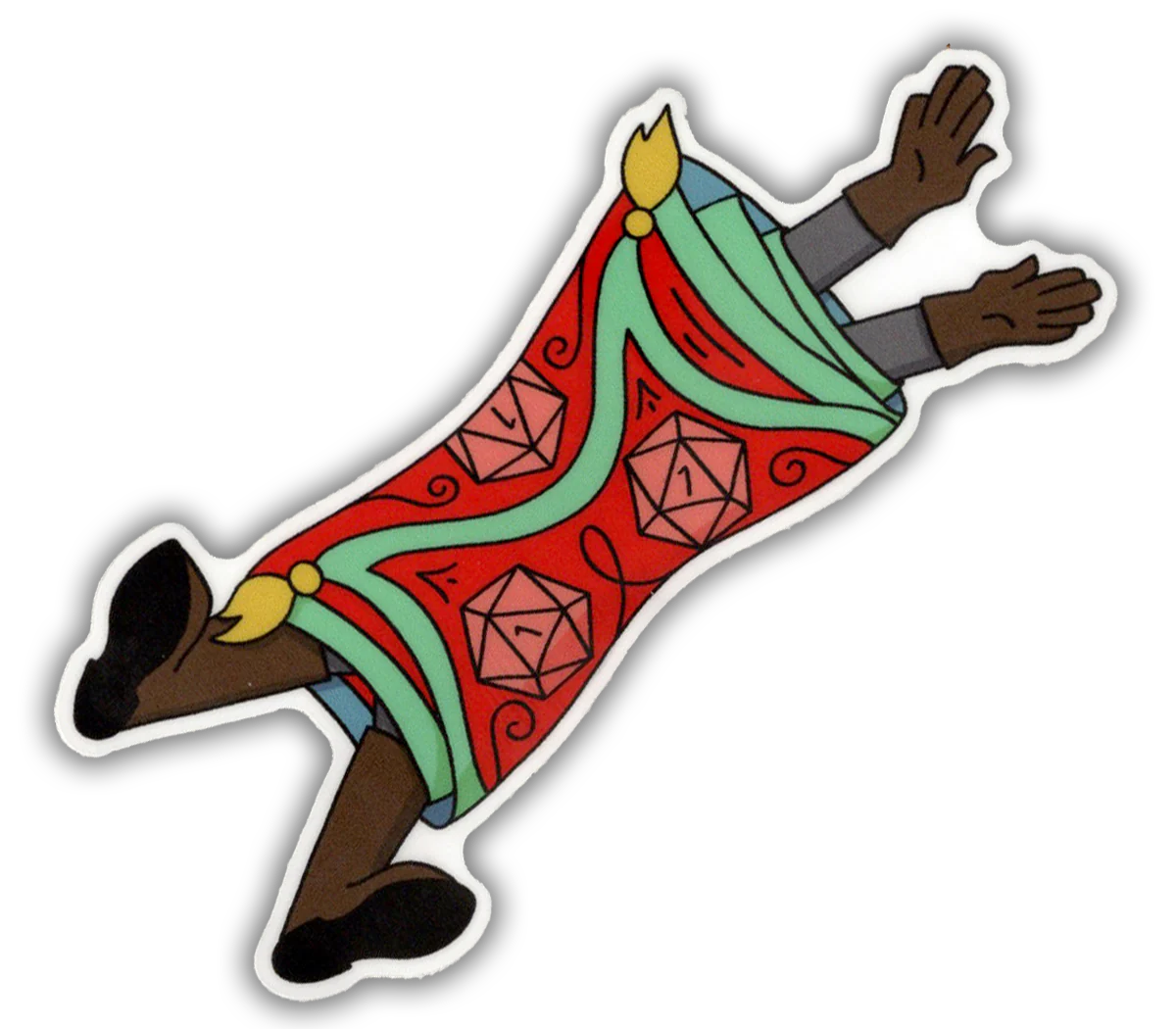 Rug of Smothering Vinyl Sticker Storymakers Trading Co. Paper Products