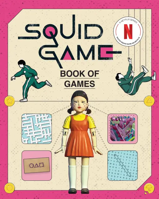 Squid Game: Book of Games Hachette Books (Hbg) Books