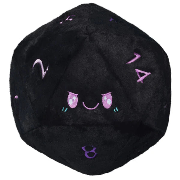 Squishable: Black D20 Squishable Plush