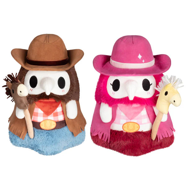 Squishable Mini Cowboy & Cowgirl Plague Doctor Set Squishable Plush