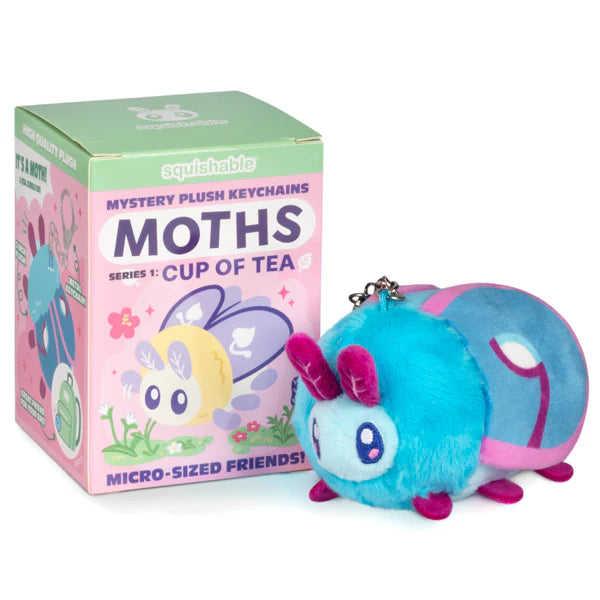 Squishable Moth Keychain Blind Box: Series 1-Cup of Tea Squishable Blind Box
