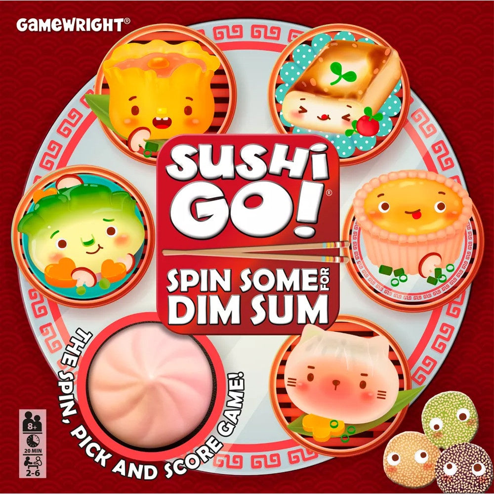 Sushi Go! Spin Some for Dim Sum Gamewright Board Games