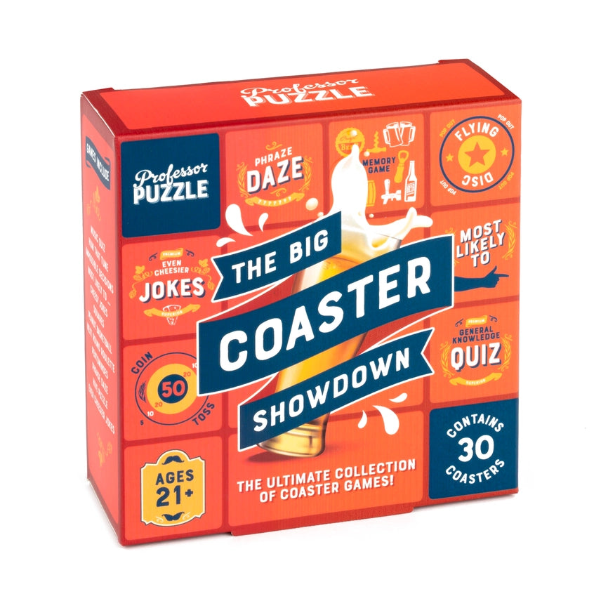 The Big Coaster Showdown Professor Puzzle Board Games