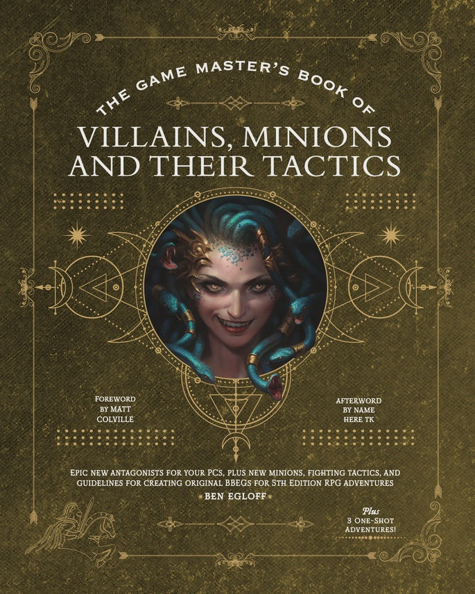 The Game Master's Book of Villains, Minions, and Their Tactics Topix Media Lab Books