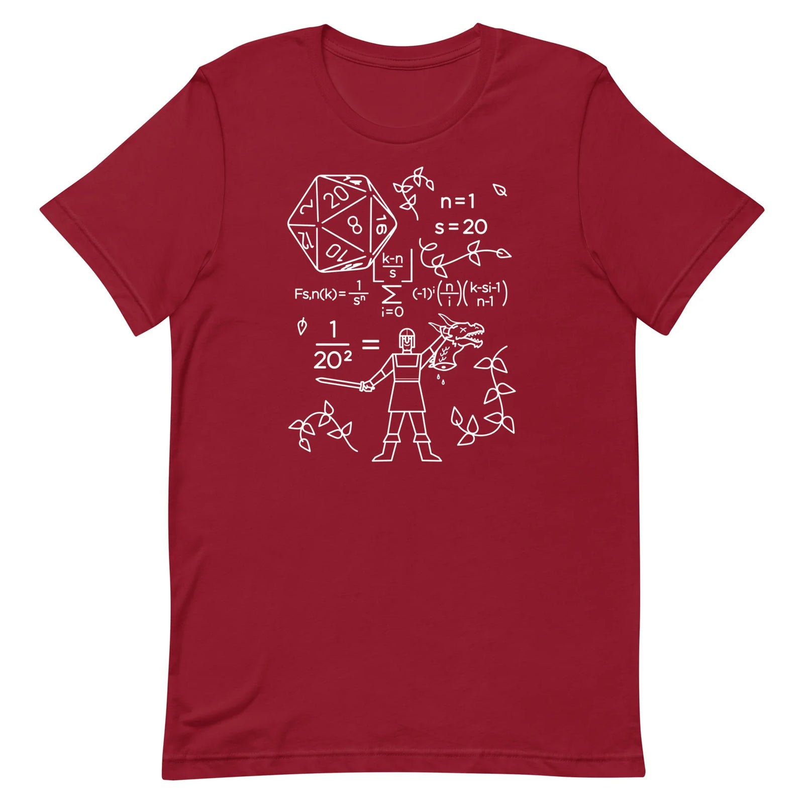 The Science of RPG T-Shirt- Red Snorgtees Clothing/Accessories