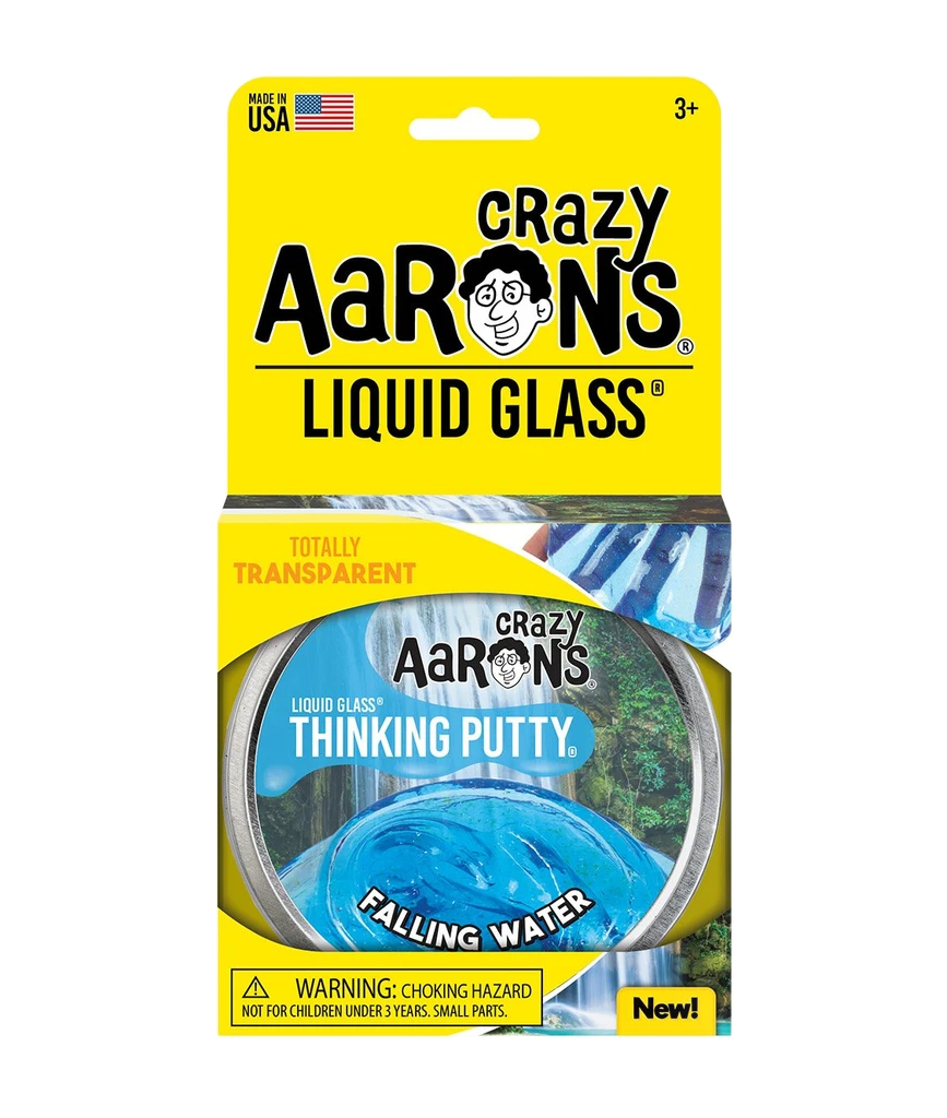 Thinking Putty: Liquid Glass-Falling Water Crazy Aaron Enterprises Puzzles/Playthings