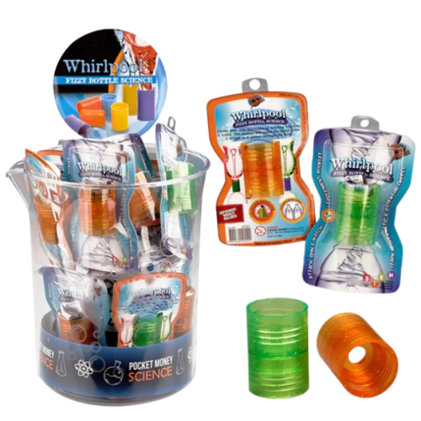 Whirlpool Fizzy Bottle Science Heebie Jeebies Projects/Kits