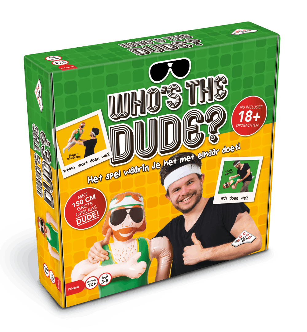 Who's The Dude? Game Identity Games Board Games
