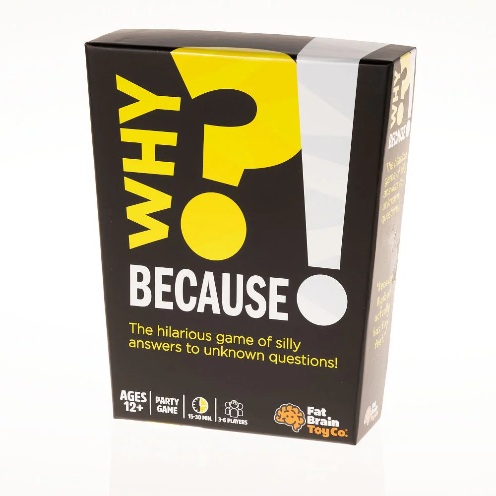 Why? Because! Fat Brain Toys Co Board Games