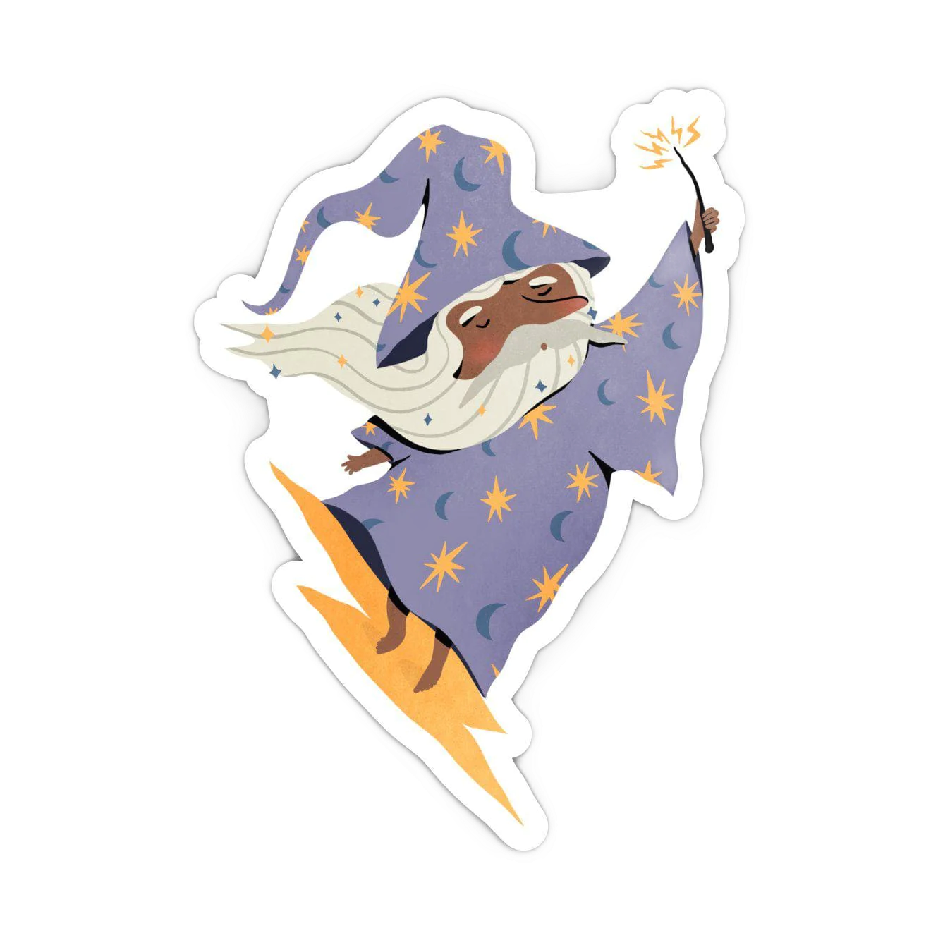 Wizard Fairytale Vinyl Sticker Big Moods Paper Products