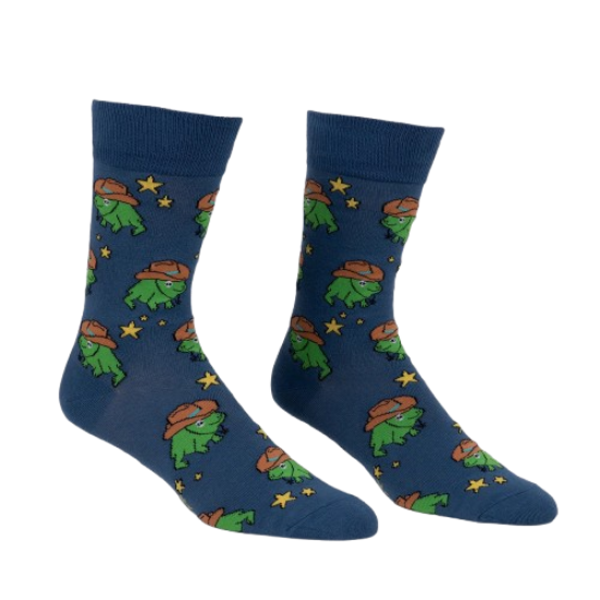 Yee Frog! Men's Socks Sock It to Me Clothing/Accessories