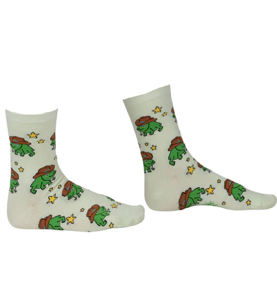Yee Frog! Women's Socks Sock it to Me Clothing/Accessories