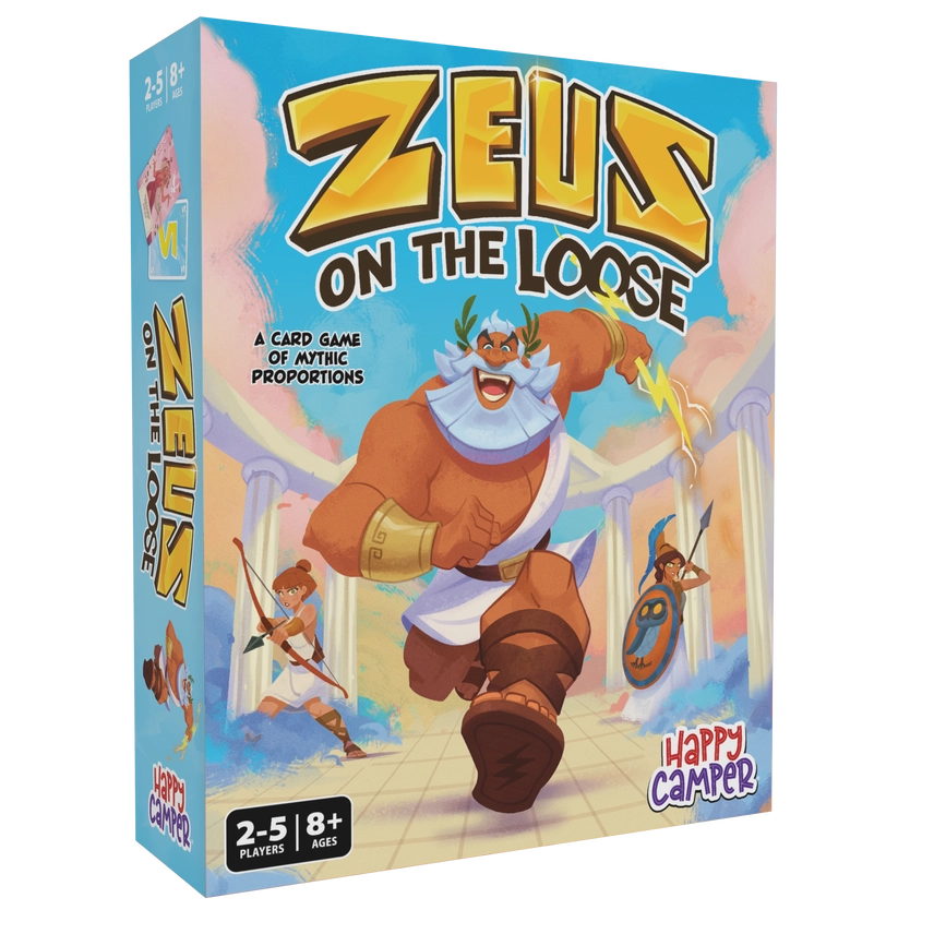 Zeus On The Loose Happy Camper Board Games