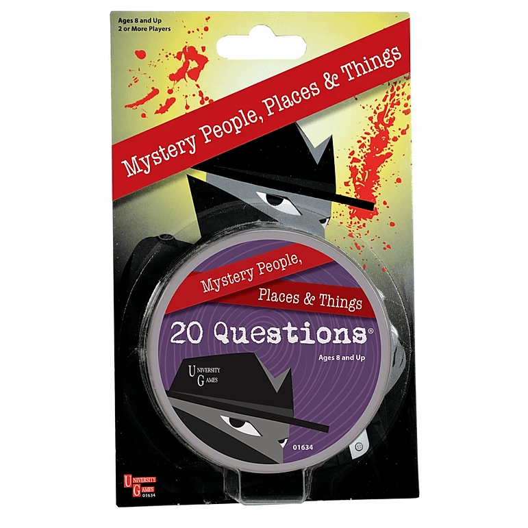 20 Questions University Games Puzzles/Playthings