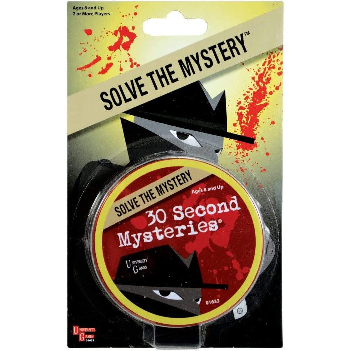 30 Second Mysteries University Games Puzzles/Playthings