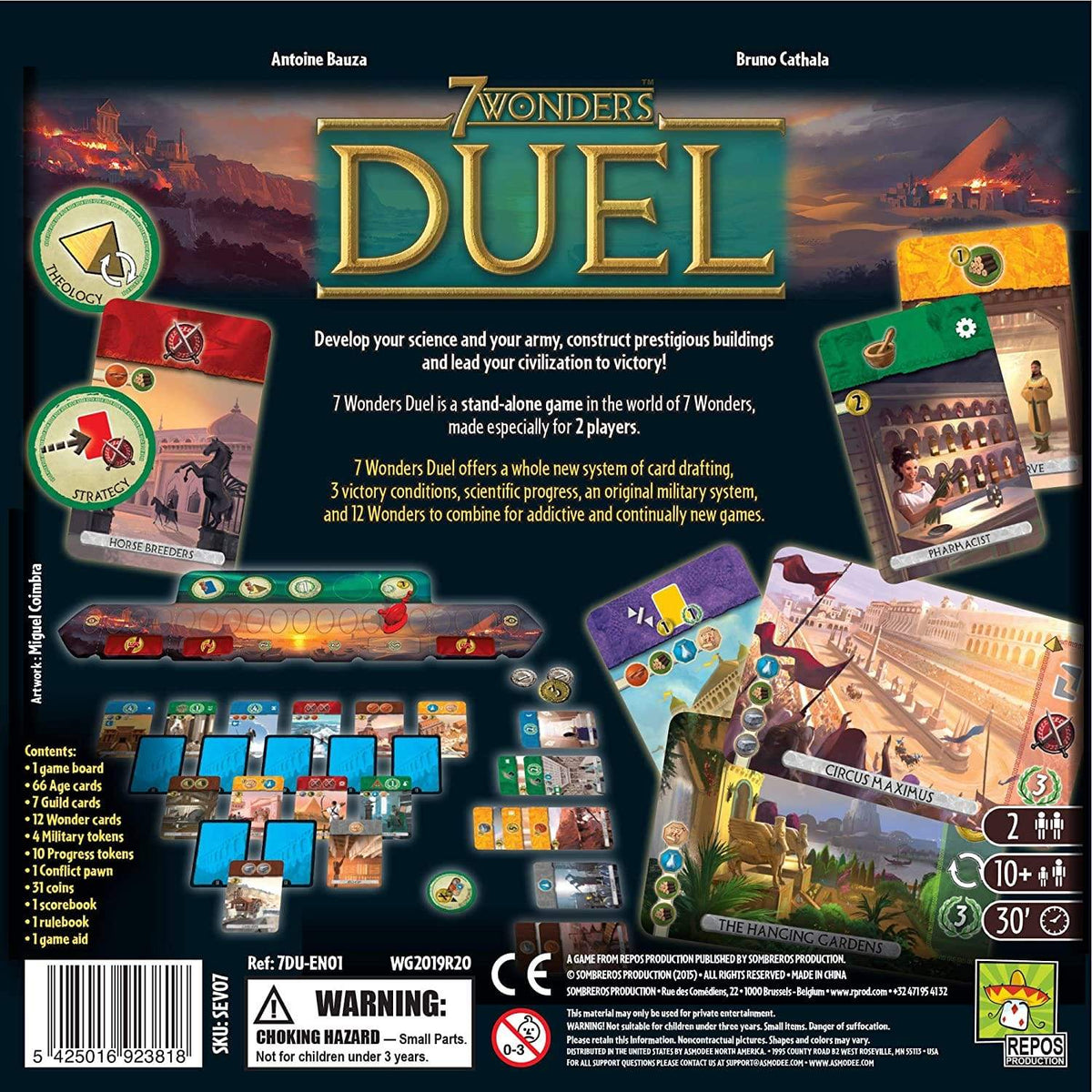 7 Wonders Duel – Game Review