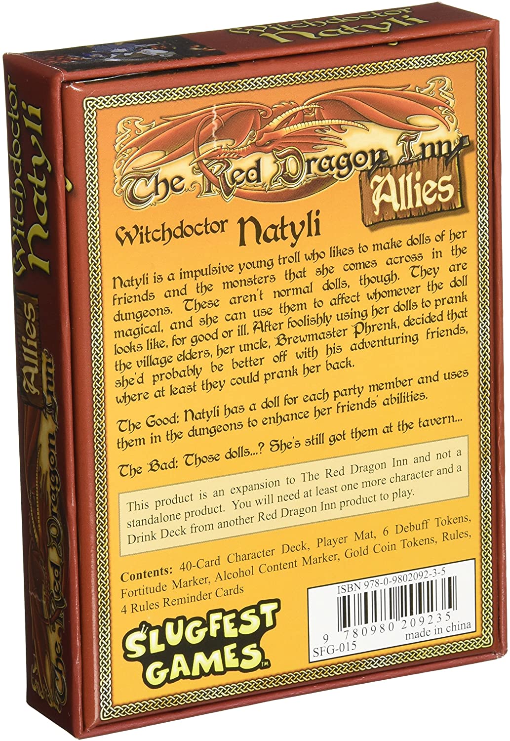 Red Dragon Inn Allies: Witchdoctor Natyli Exp.