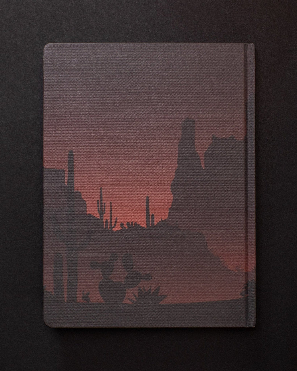 Dark Matter Hardcover Notebook: Desert Moon