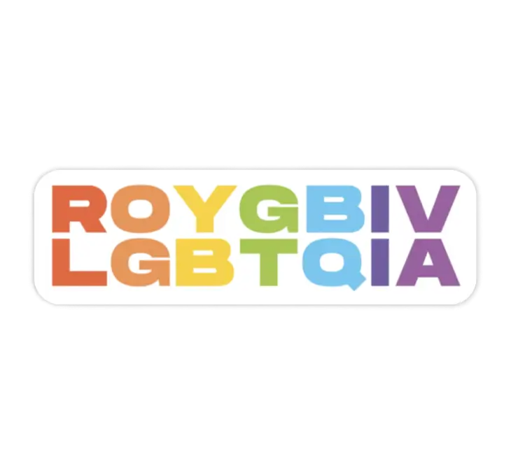 ROYGBIV Vinyl Sticker