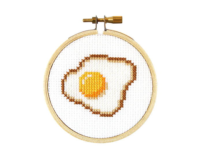 Mini Cross Stitch Kit: Egg