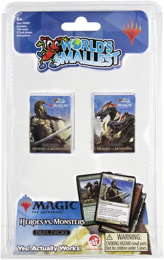 World&#39;s Smallest: Magic the Gathering Heroes vs Monsters