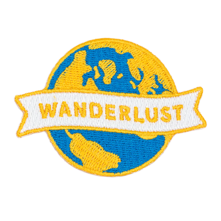 Wanderlust Embroidered Patch