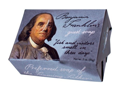 Soap: Ben Franklin Guest Soap