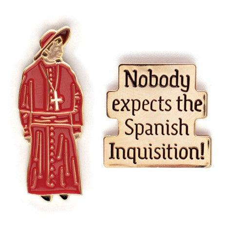 Monty Python: Spanish Inquisition Enamel Pins Set