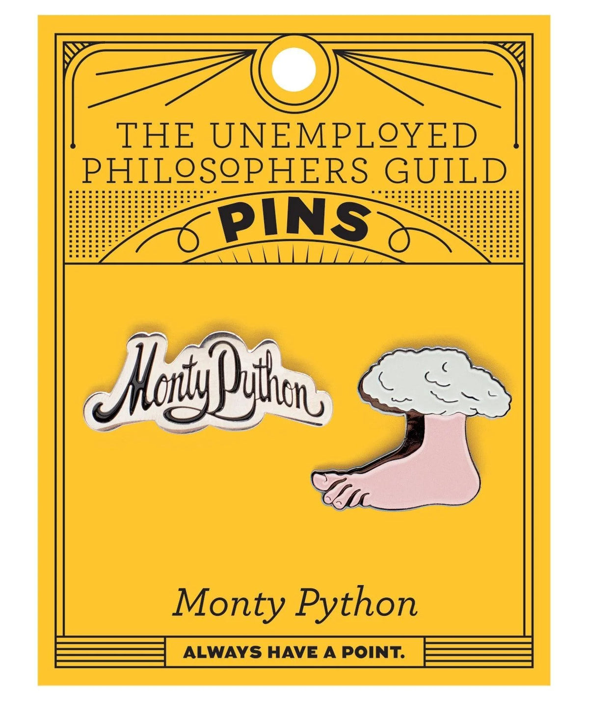 Monty Python Logo Enamel Pins Set