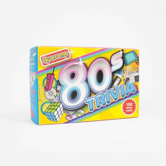 Awesome 80&#39;s Trivia Gift Republic Board Games