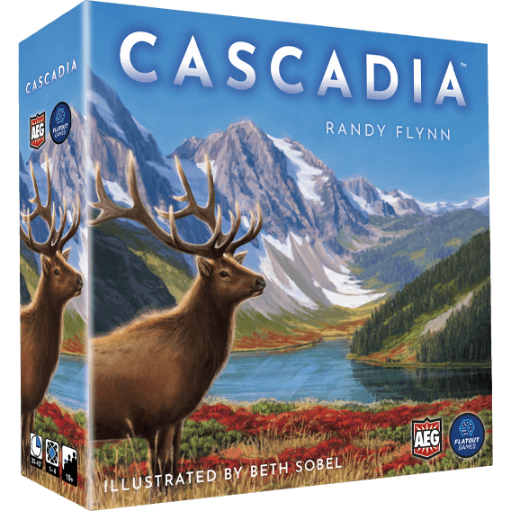 Cascadia Alderac Entertainment Group Board Games