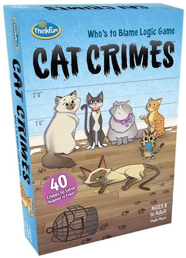 Cat Crimes Thinkfun Board Games