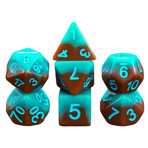Coastal Cliffs Dice Set HD Dice / Hengda Mfg. Dice