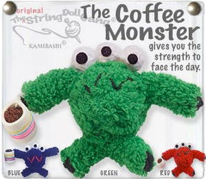 Coffee Monster String Doll Keychain Kamibashi Clothing/Accessories