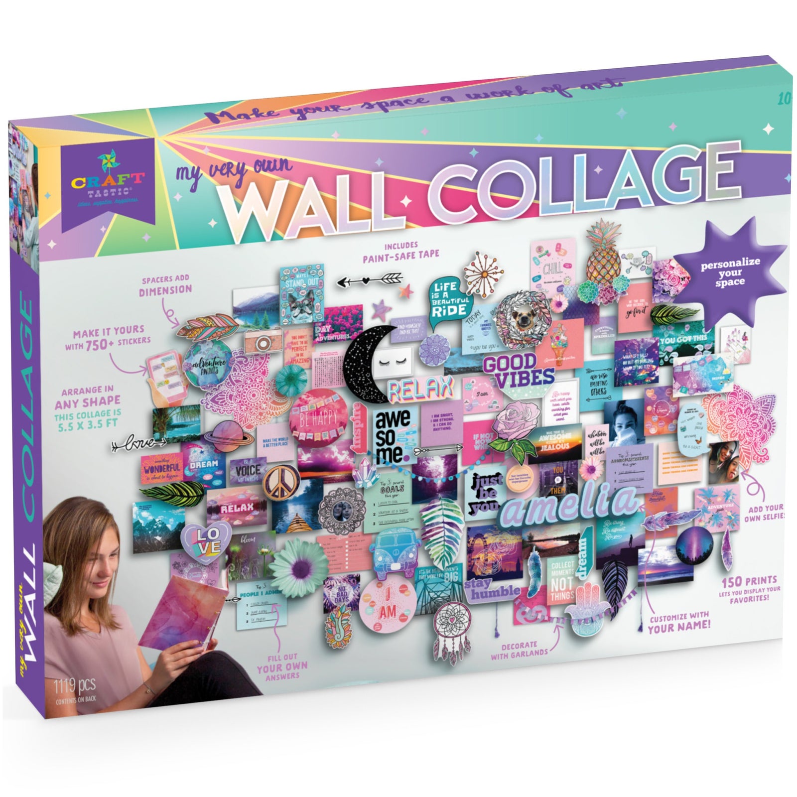 Craft-Tastic: My Very Own Wall Collage Ann Williams Group Projects/Kits