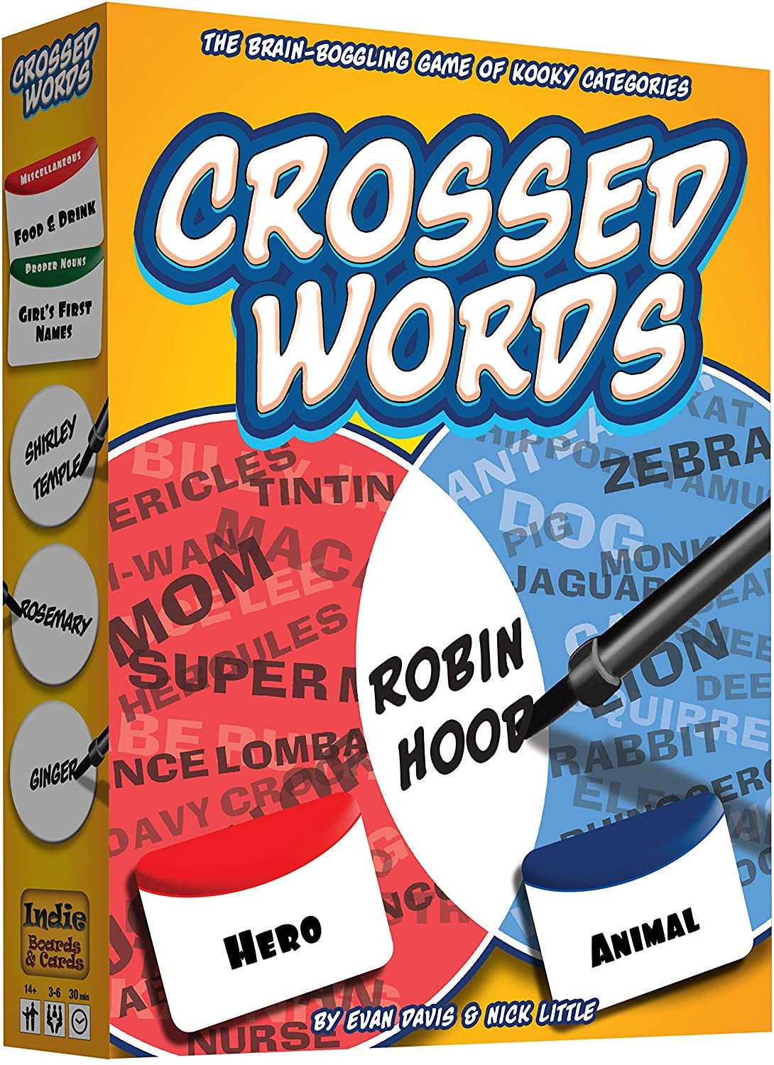 Crossed Words Indie Boards & Cards Board Games