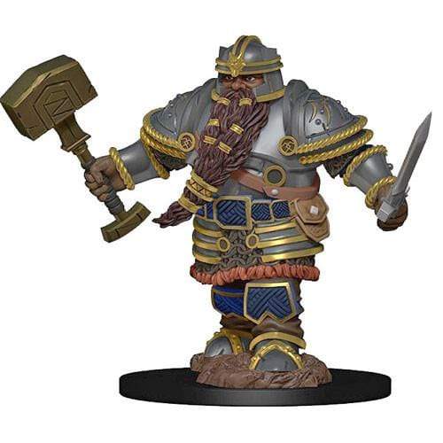D&D Icons of the Realms: Dwarf Male Fighter Miniature Wizards of the Coast Board Games