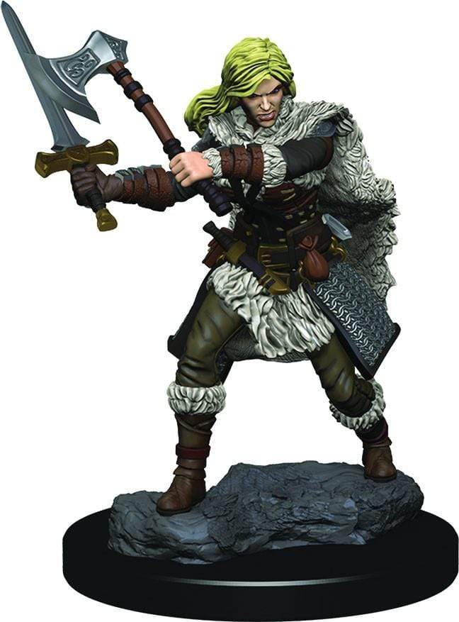 D&D Icons of the Realms: Human Female Barbarian Wizards of the Coast Board Games