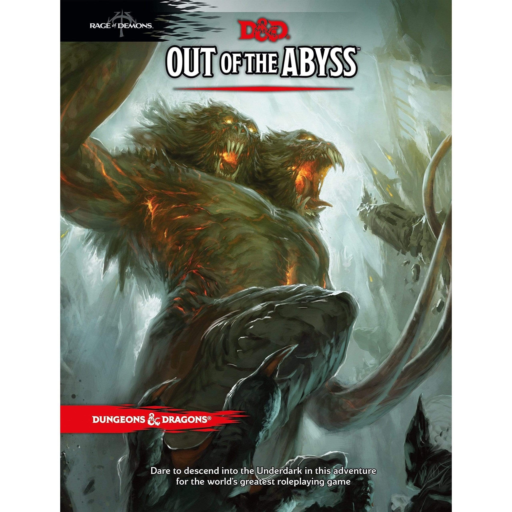 D&D: Out Of The Abyss Wizards of the Coast Board Games