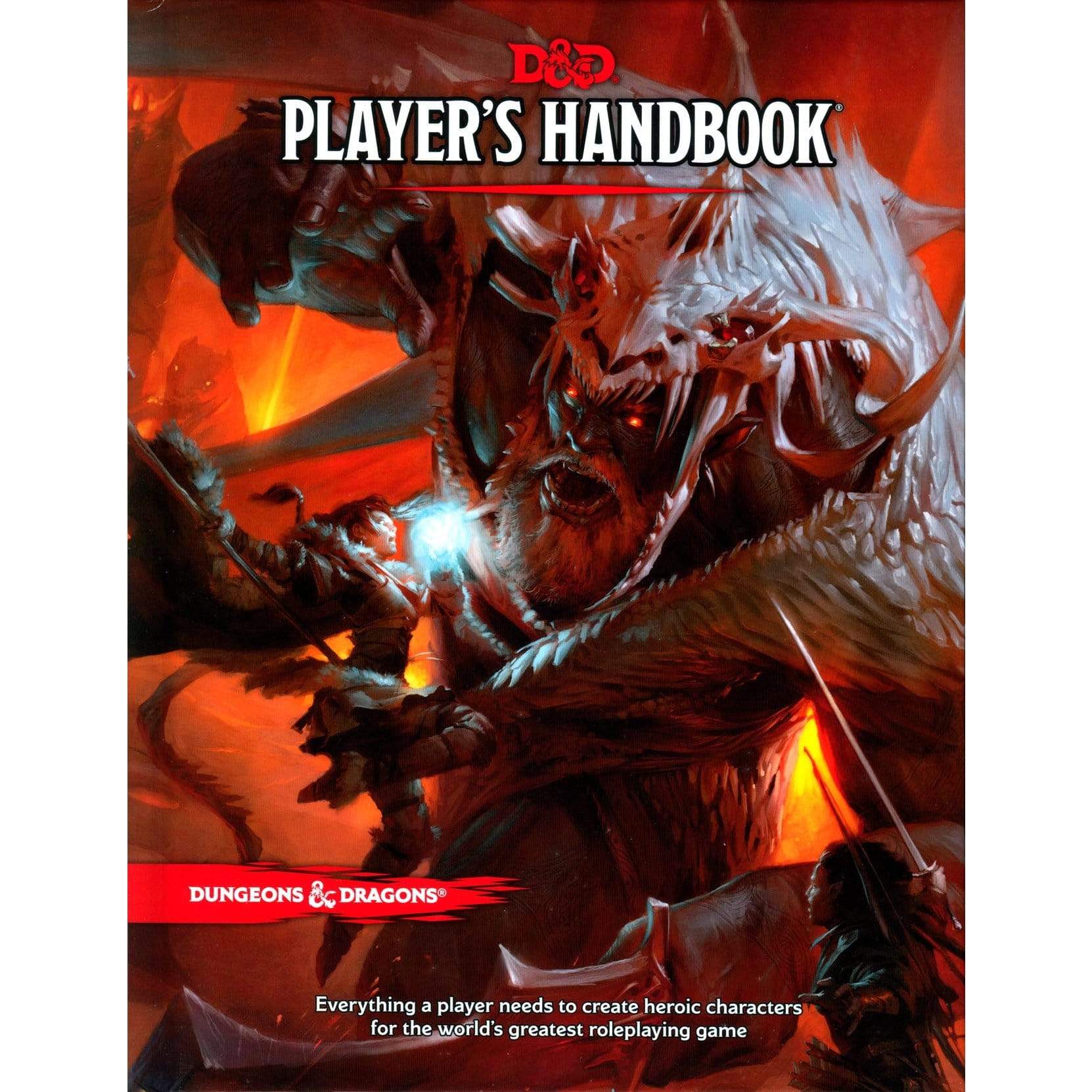 D&D: Player's Handbook 5th Edition Wizards of the Coast Board Games