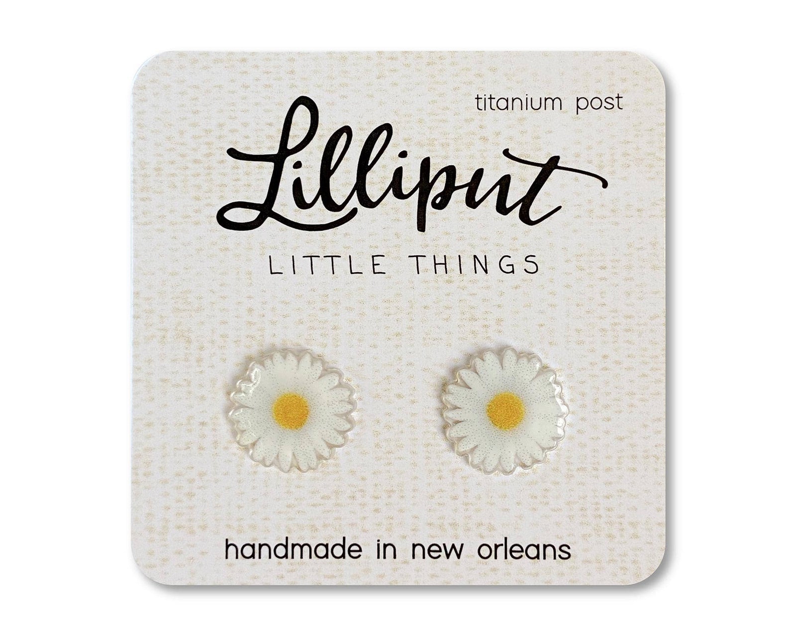 Daisy Earrings Lilliput Little Things Clothing/Accessories