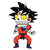 Day of the Dead Sticker: Dragon Ball Z Goku Fresh Prints Of Ct Paper Products