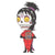 Day of the Dead Sticker: Lydia Deetz Fresh Prints Of Ct Paper Products