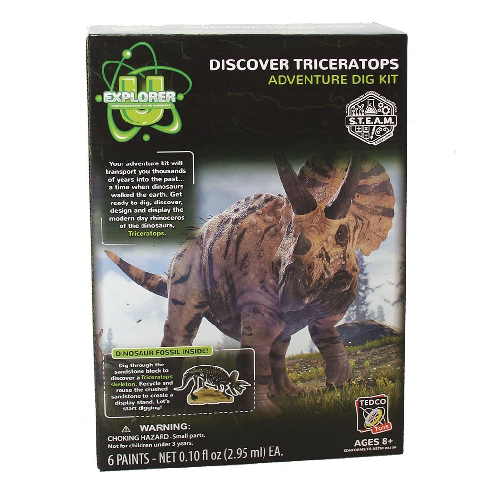 Discovery Dig Kit: Triceratops Tedco Projects/Kits