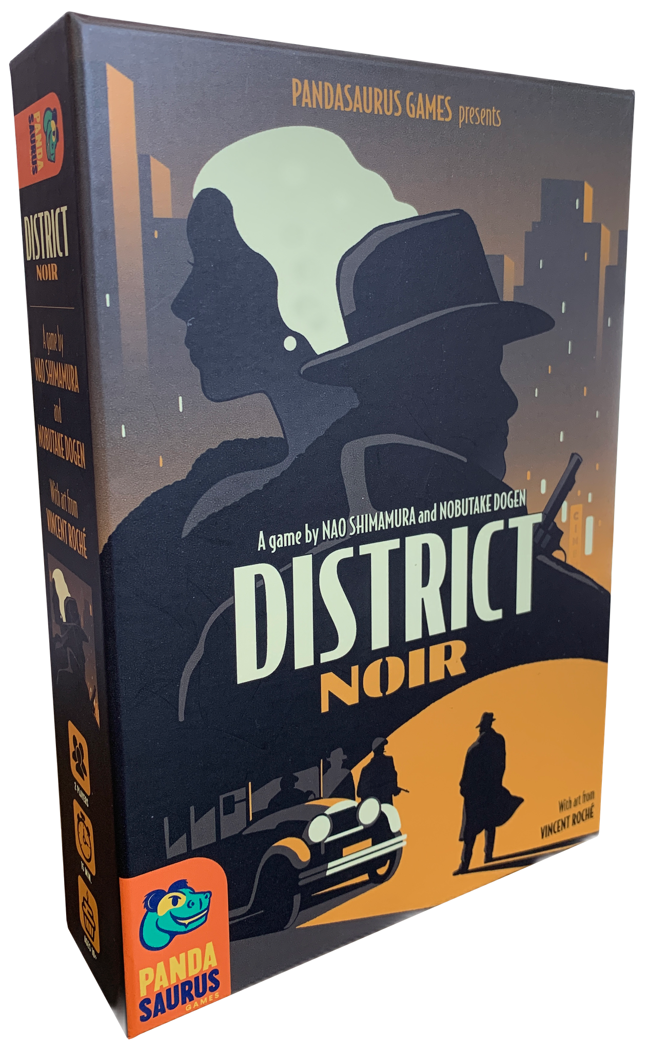 District Noir Pandasaurus Games Board Games