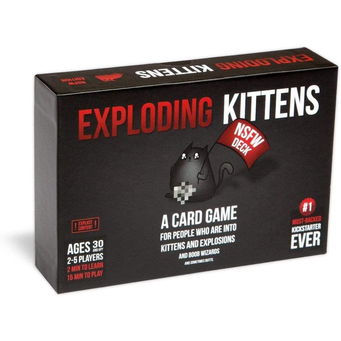 Exploding Kittens NSFW Edition Alliance Games Board Games