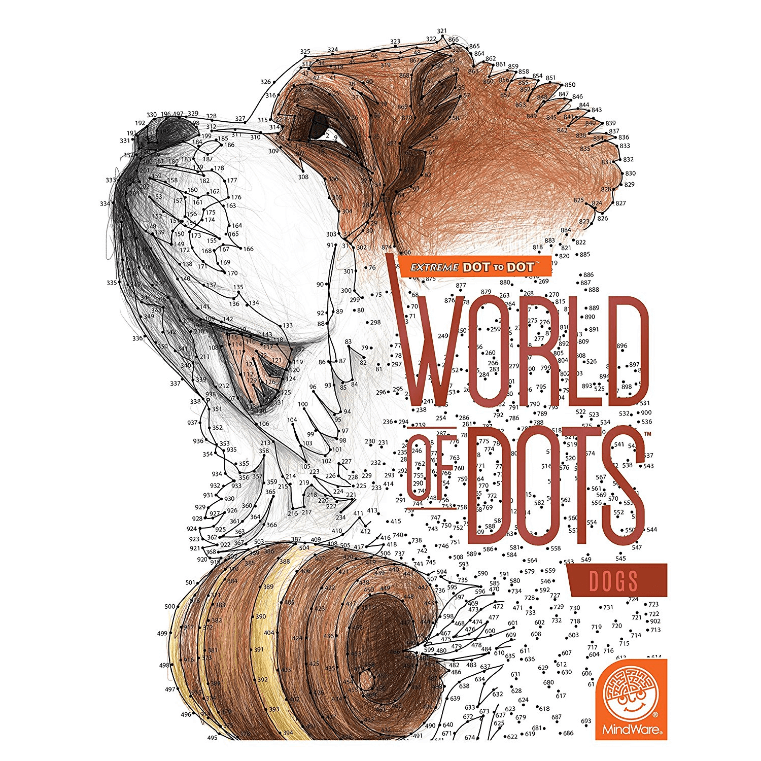 Extreme Dot to Dot: Dogs Mindware Art Supplies